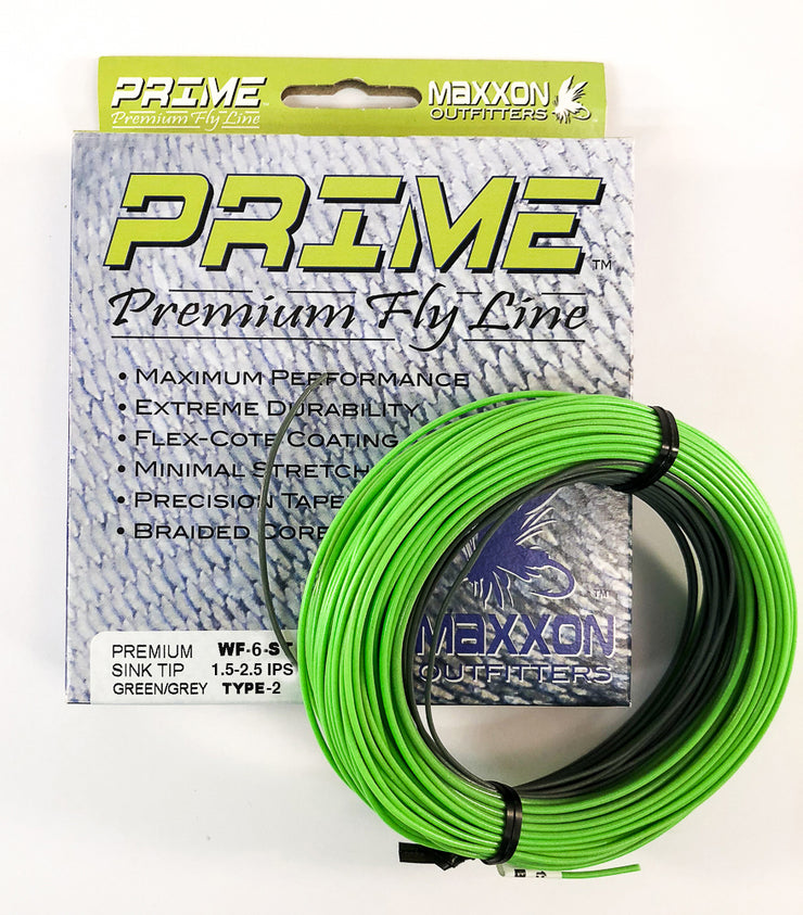 Prime Premium SINK TIP Type-2 Fly Line – Maxxon Outfitters